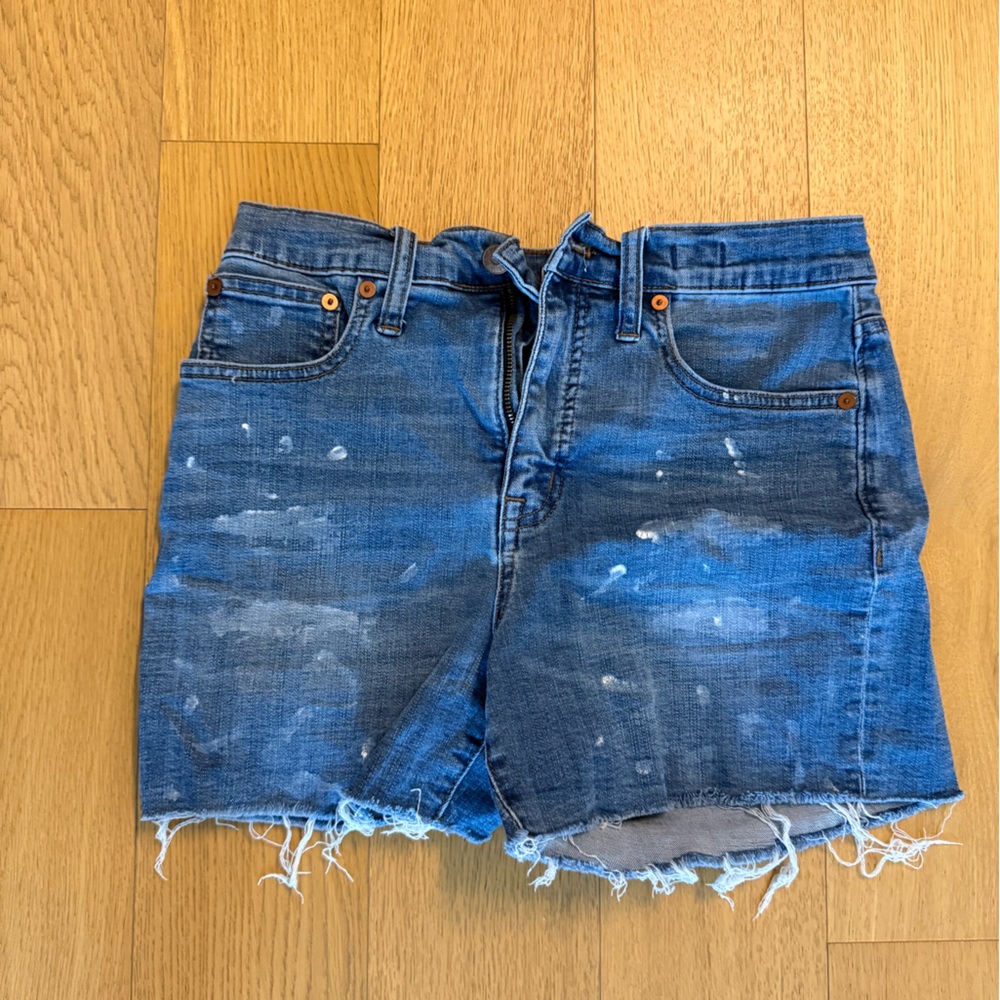 Madewell Classic Denim High Rise Jean Shorts